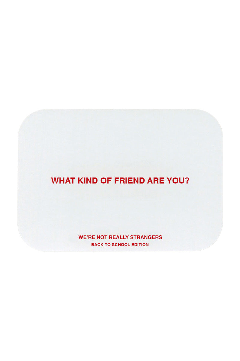 WE'RE NON REALLY STRANGERS - un gioco di carte interattivo per adulti Edizione di amicizia per coppie di famiglia - Un migliore amico di carte selvagge WE'RE NON REALLY STRANGERS - un gioco di carte interattivo per adulti Edizione di amicizia per coppie di famiglia - Un migliore amico di carte selvagge
