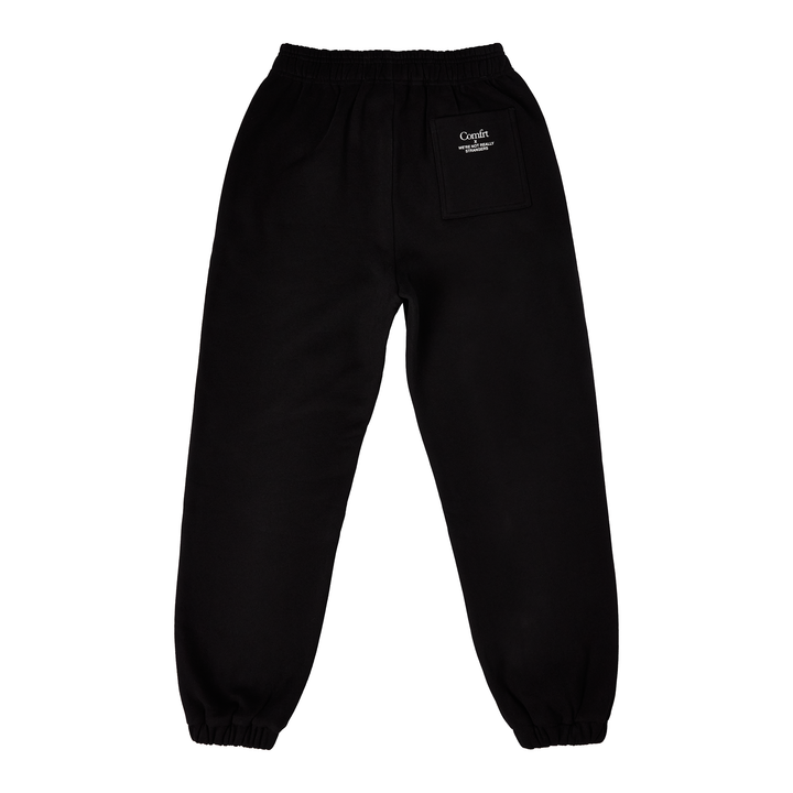 Comfrt x WNRS Sweatpants - Black – We're Not Really Strangers