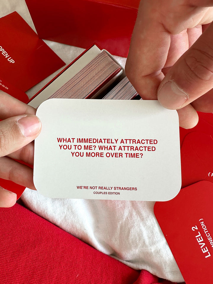 Couples Edition – We’re Not Really Strangers