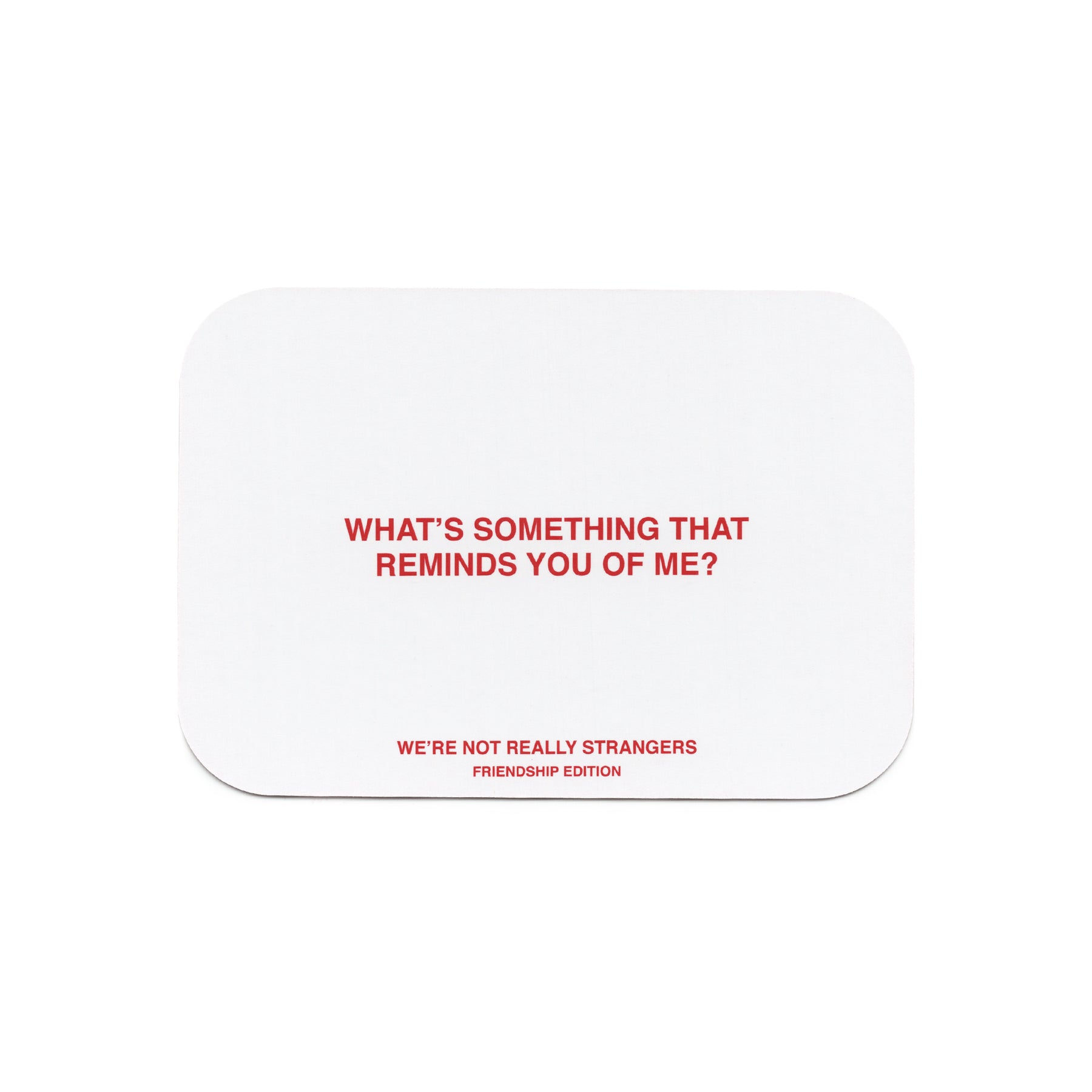 We're Not Really Strangers Discount Code Reddit Friendship Edition – We're Not Really Strangers