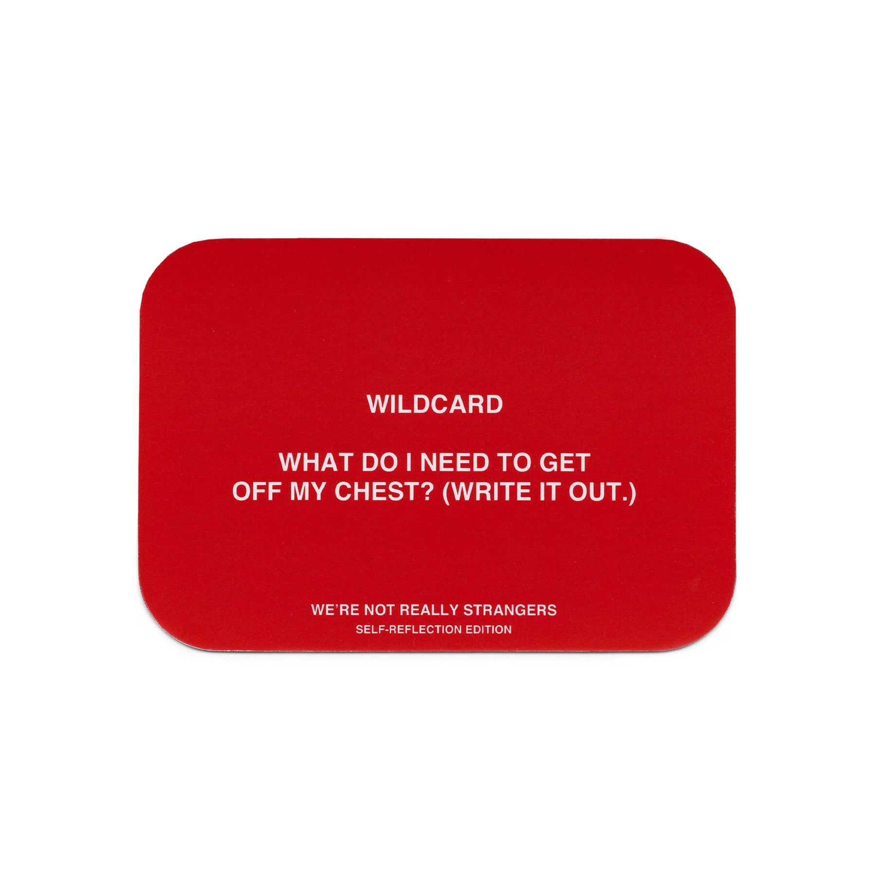 Self-Reflection Kit – We’re Not Really Strangers