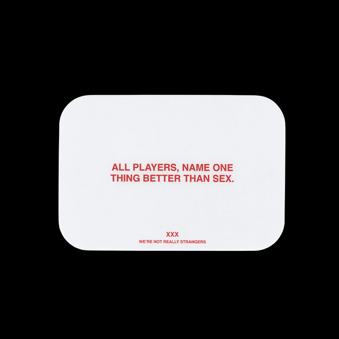 XXX We re Not Really Strangers 